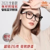 Black patterned fashionable spectacle frames for men and women details Picture